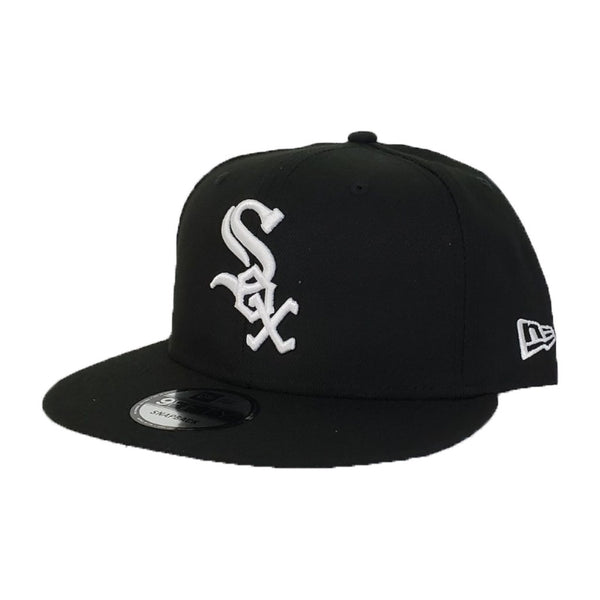 Chicago White Sox Black New Era 9Fifty Snapback Hat