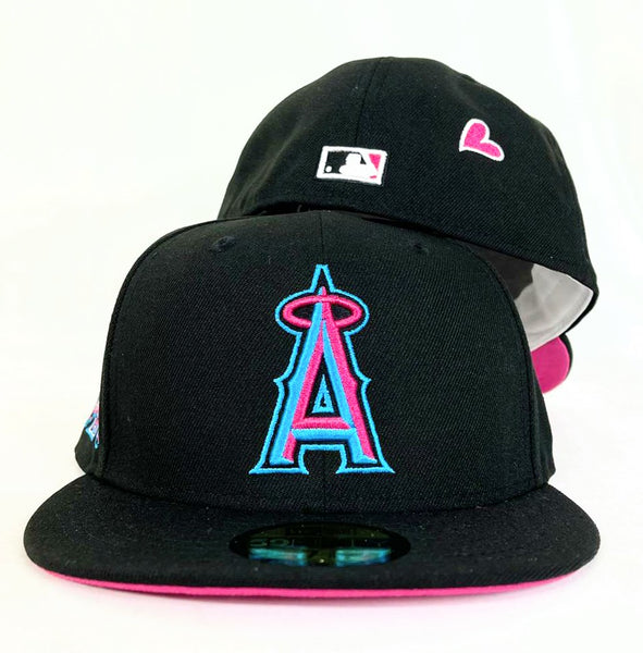 LOS ANGELES ANGELS 2010 ALL STAR GAME BLACK FUSION PINK BRIM NEW ERA F –  Sports World 165