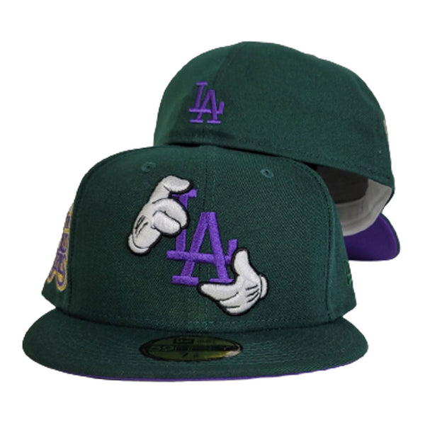 Los Angeles Dodgers Blue Disney w/ Black LA Mickey Hands New Era 9FIFTY  Snapback