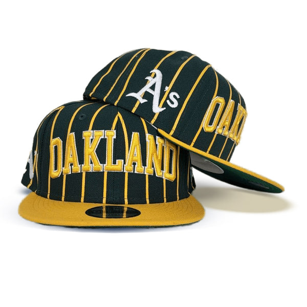 Oakland A's New Era Snapback in Royal / Gold