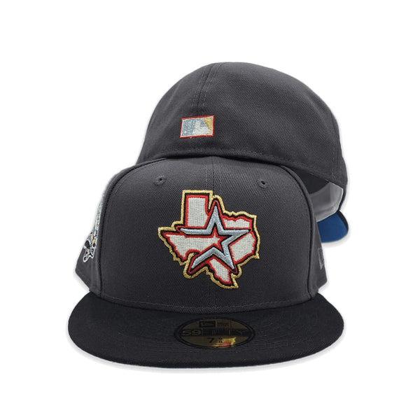 Houston Astros Cooperstown Black New Era 2005 World Series Side Patch  59Fifty Fitted