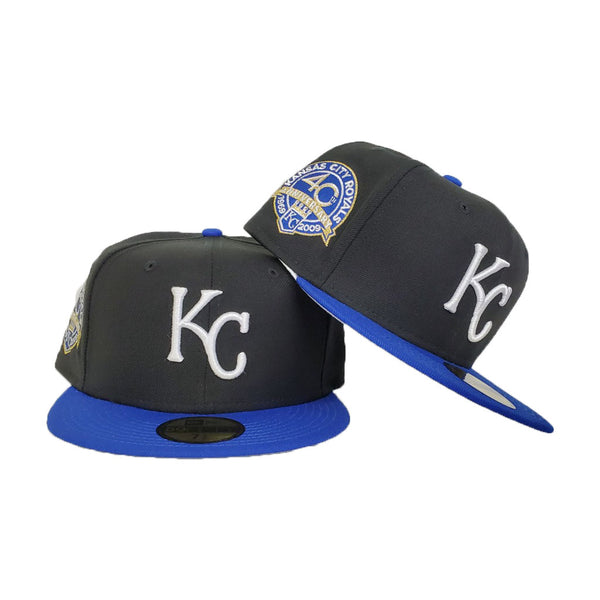 Kansas City Royals Chrome Black 2 Tone 40th Anniversary SP 59FIFTY Hat Gift  For Daughter Birthday - Family Gift Ideas That Everyone Will Enjoy