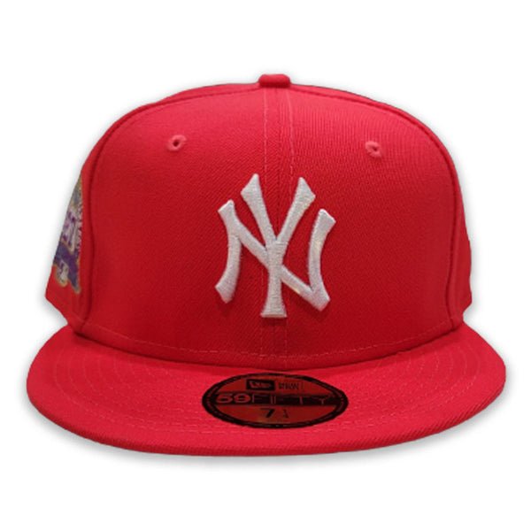 Royal Blue New York Yankees Icy Blue Bottom 27X World Champions Side Patch  New Era 59Fifty Fitted Hat