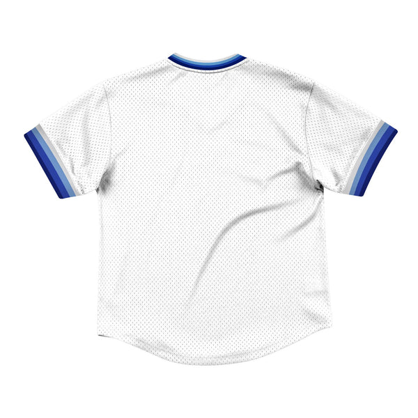 Los Angeles Dodgers LA Mitchell & Ness Mesh V-Neck
