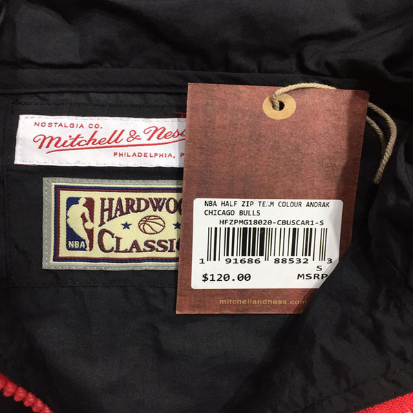 ジャケット・アウター Mitchell&Ness NBA Half Zip Anorak Mitchell-Ness-Half-Zip-Anorak-