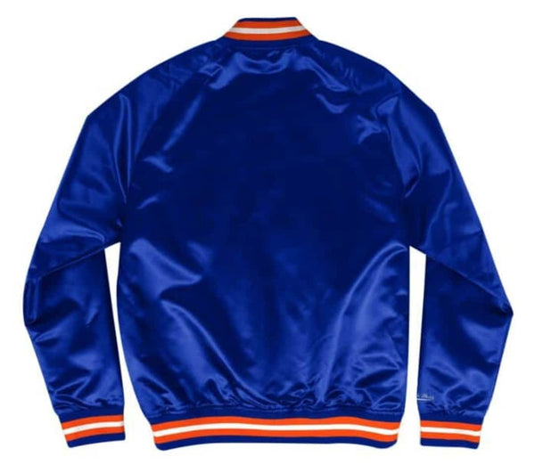 Mitchell & Ness New York Mets City Collection Lightweight Satin Jacket 2XL / White