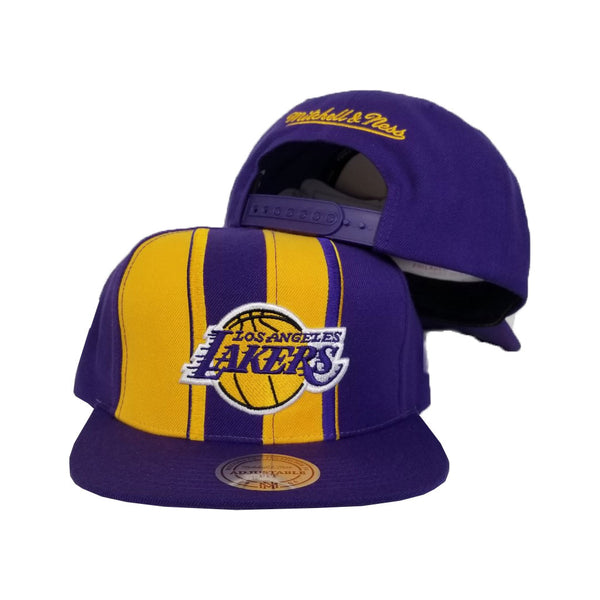 MITCHELL & NESS NBA LOS ANGELES LAKERS LOGO SNAPBACK PURPLE - Stay