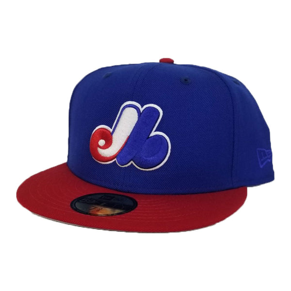 New Era Montreal Expos Cooperstown 59FIFTY Fitted Cap - White/RoyalBlue/Red