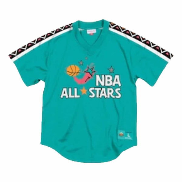 1996 NBA All-Star Game Mitchell & Ness Hardwood Classics Mesh Shorts - Teal