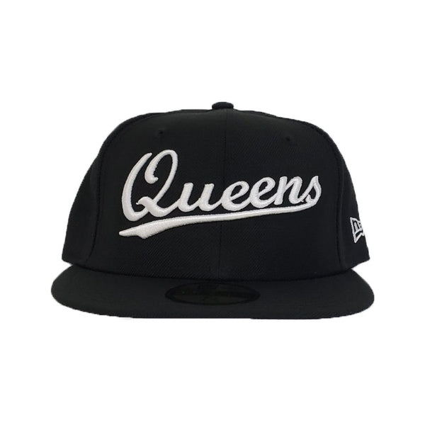 NEW ERA 59FIFTY BLACK QUEENS FITTED HAT Exclusive Fitted Inc.