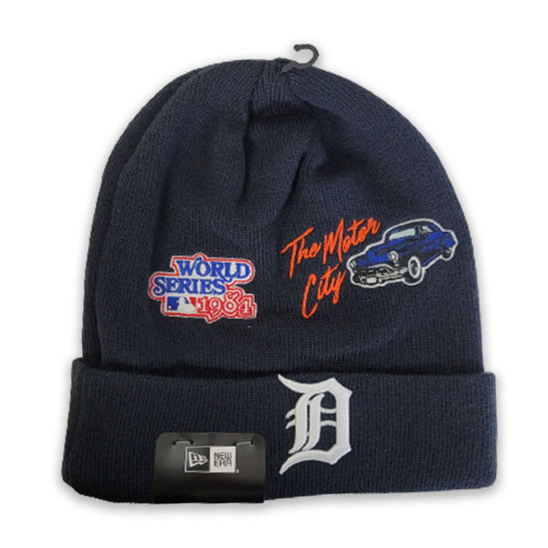 Detroit Tigers Classic Knit Home Beanie Hat