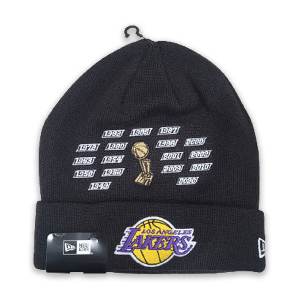 NBA Los Angeles Lakers Colour Stripe Beanie Sport Knit - NBA from USA  Sports UK