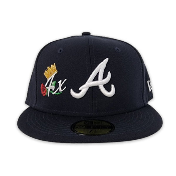 Atlanta Braves New Era 4x World Series Champions Crown 59FIFTY