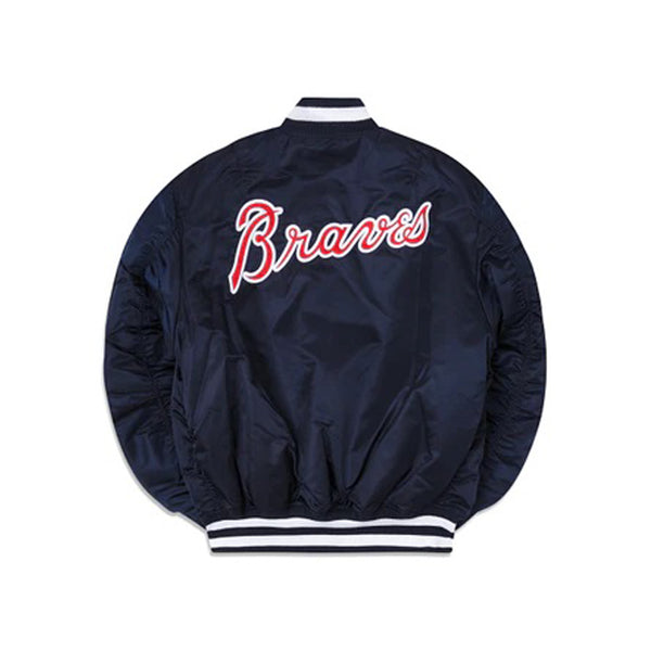 Vintage Starter MLB Atlanta Braves ButtonUp Satin Jacket Size Men's 2XL Vintage Starter MLB Atlanta Braves ButtonUp Satin Jacket Size Men's 2XL