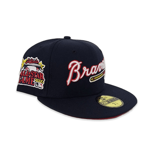 Atlanta Braves Navy Scarlet 2000 All Star Game Cooperstown New Era 59F