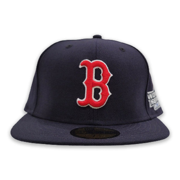 Navy Blue Boston Red Sox Cooperstown 2004 World Series Side Patch