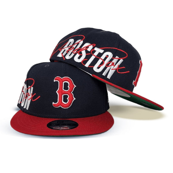 Boston Red Sox New Era Army Patch 9FIFTY Adjustable Hat - Green