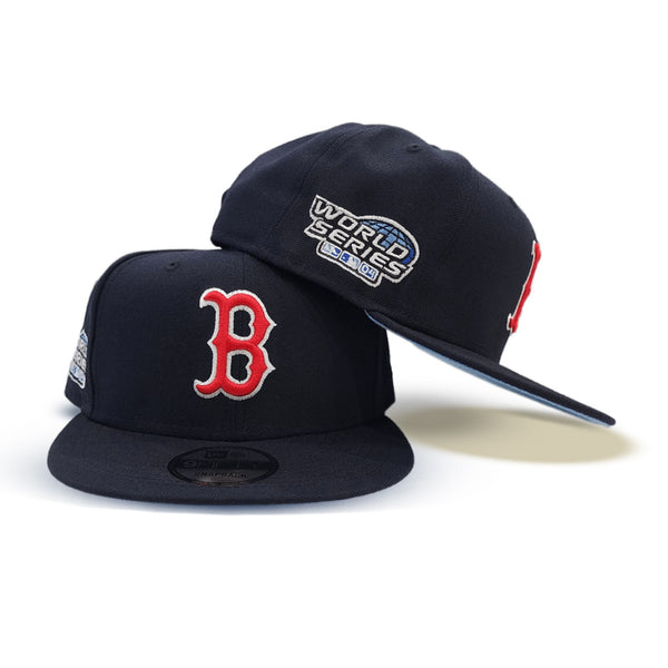 Boston Red Sox B Navy Blue Baseball Hat Adjustable MLB Genuine Merchandise