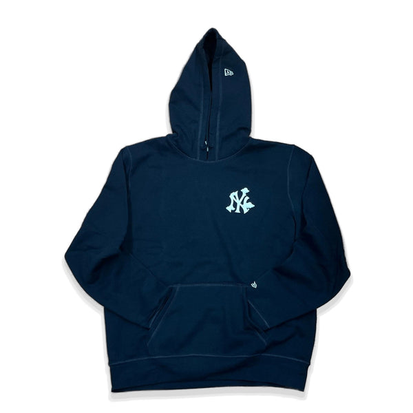 New Era New York Yankees Hoodie Charcoal/Sky Blue