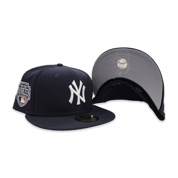 New Era New York Yankees Fitted Grey Bottom Navy Blue – FCS Sneakers