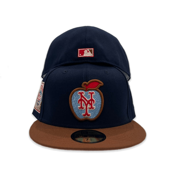 Navy-New-York-Mets-Toast-Visor