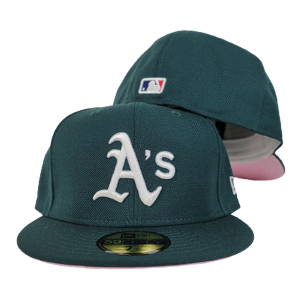 Oakland Athletics New Era Pink Undervisor 59FIFTY Fitted Hat