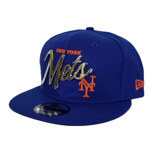 NEW YORK METS CAMO METAL LOGO NEW ERA FITTED CAP