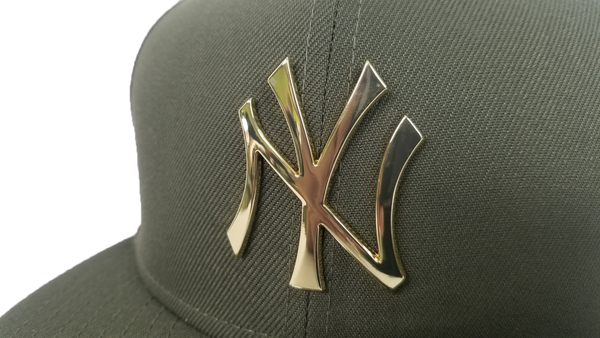 tričko New Era Seasonal Team Logo MLB New York Yankees - Stone/New Olive