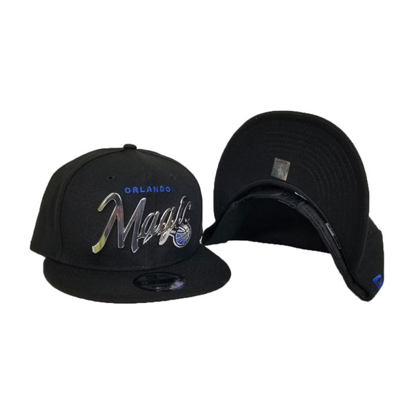 New Era Orlando Magic Scrip Silver Metal Badge Logo