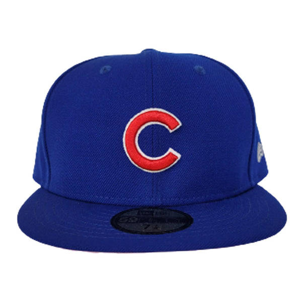 Royal Blue Chicago Cubs Team Patch Pride New Era 59FIFTY Fitted 7 1/2