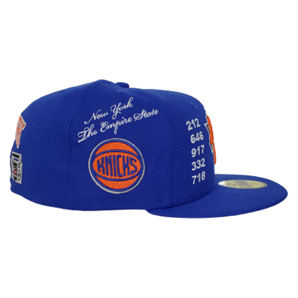 New Era Royal Blue New York Knicks Souvenir 59FIFTY Fitted