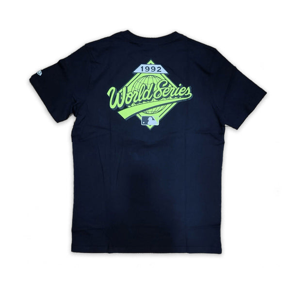 New Era Toronto Blue Jays Summer Pop Black Neon Yellow T-shirt