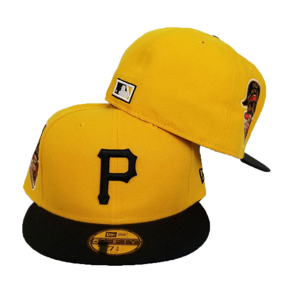 Pittsburgh Pirates New Era Yellow Team AKA 59FIFTY Fitted Hat