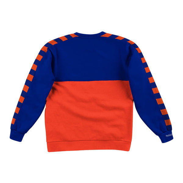 New York Knicks Mitchell & Ness Scorer Fleece Crew – Exclusive