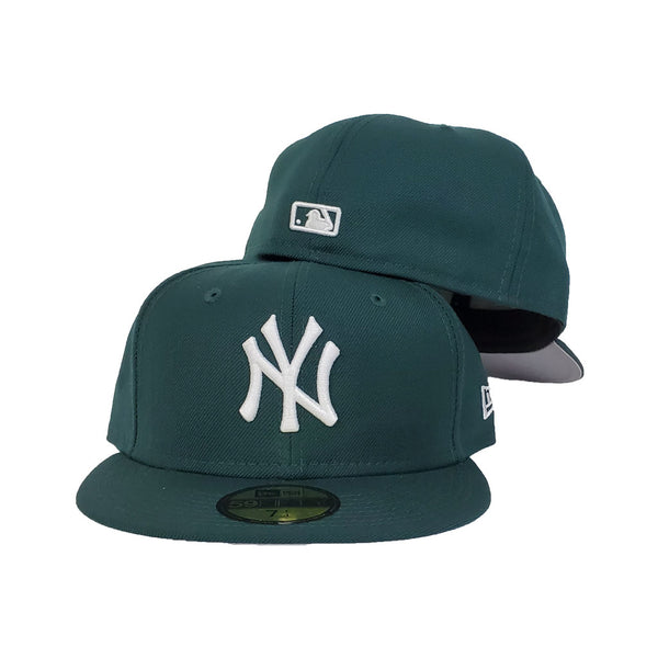 New York Yankees Dark Green New Era 59Fifty Fitted Hat – Exclusive Fitted  Inc.