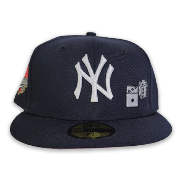 Navy Blue New York Yankees Pink Bottom 1999 World Series Side Patch Ne navy-blue-new-york-yankees-pink-bottom-1999-world-series-side-patch-ne