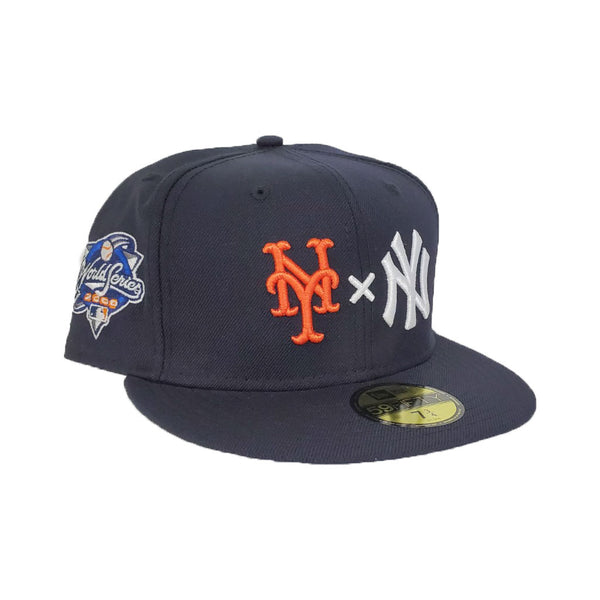 New York Yankees X New York Mets X Hat Navy 2000 World Series New Era  59Fifty Fitted Hat