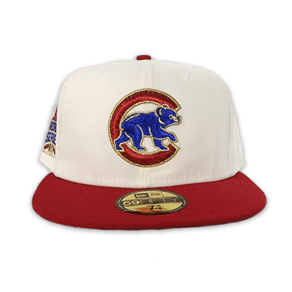 New Era Chicago Cubs Fitted Grey Bottom Royal Red (2016 World Series –  FCS Sneakers