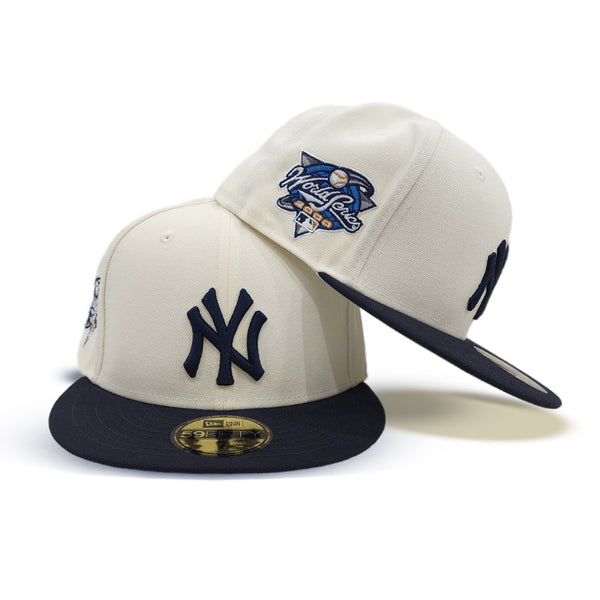 NEW ERA 59FIFTY NAVY NEW YORK YANKEES W/ 2000 SUBWAY SERIES PATCH