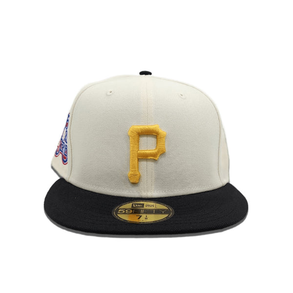 Pittsburgh Pirates New Era 76th World Series Cooperstown Collection  Undervisor 59FIFTY Fitted Hat - Gray/Orange