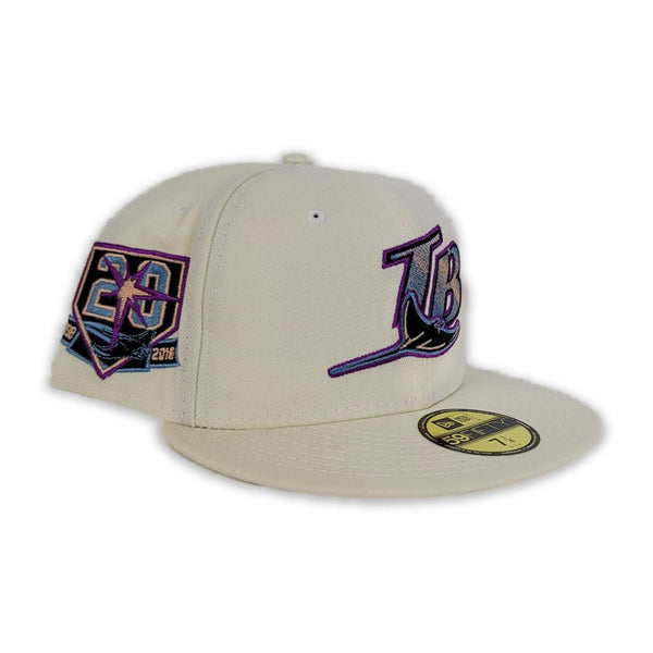 Tampa Bay Rays New Era 20th Anniversary Patch 59FIFTY Fitted Hat