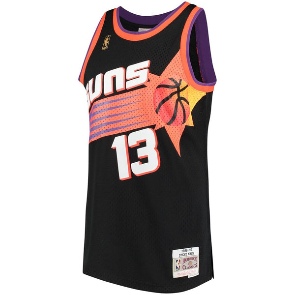 新品 Mitchell&Ness NBA SUNS 13 NASH Jersey 1996-97 Steve Nash #13 Phoenix Suns Mens Mitchell & Ness