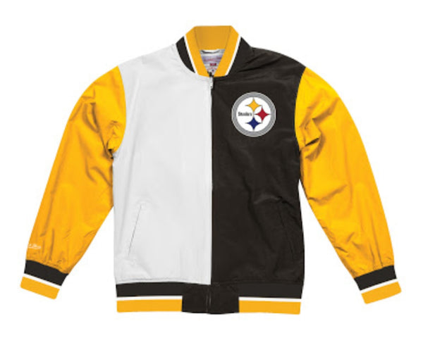 Mitchell & Ness Pittsburgh Steelers Throwbacks Track Jacket NFL Mens Size  Small