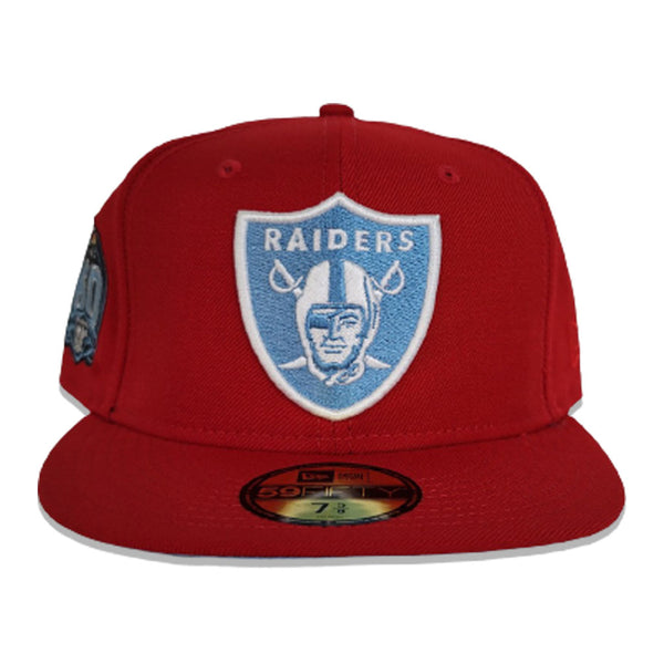 Las Vegas Raiders Red on Blue 60th Anniversary SP 9Fifty Snapback – CROWN  MINDED