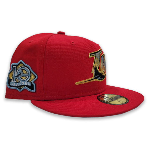 Black Tampa Bay Rays Pink Bottom 10th Seasons Side Patch New Era 59Fif –  Exclusive Fitted Inc.