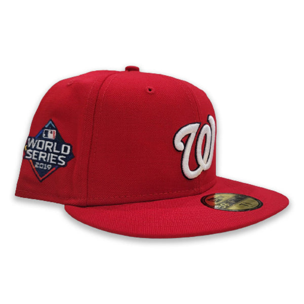 Red Washington Nationals 2019 World Series Champions Ring New Era 59Fi –  Exclusive Fitted Inc.
