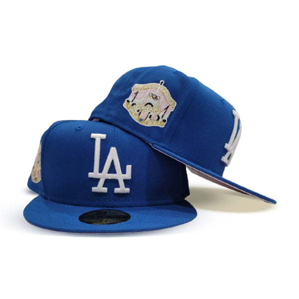 Los Angeles Dodgers Patches (Blue) Fitted – Cap World: Embroidery