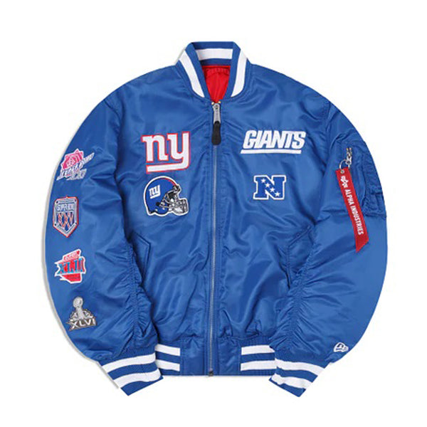 Ny giants jacket amazon best sale