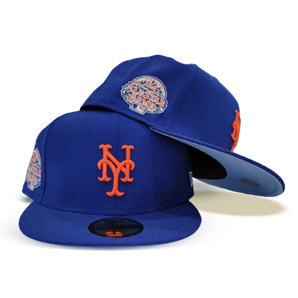 MLB New York Mets Blue Swarovski Crystal Embellished Jersey 