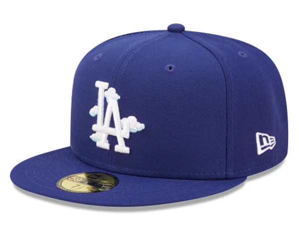 Los Angeles Dodgers 2020 MLB World Series baseball caps on display